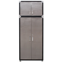 MAXIM HD 4 Door Standard Upright Storage Cabinet Combo Extension Tall Storage Cabinet Office Shed (AVAILABLE IN TWO DIFFERENT HEIGHTS)