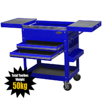 MAXIM Blue Bench Service Cart PI 008 BL (Available June 20, 2024)