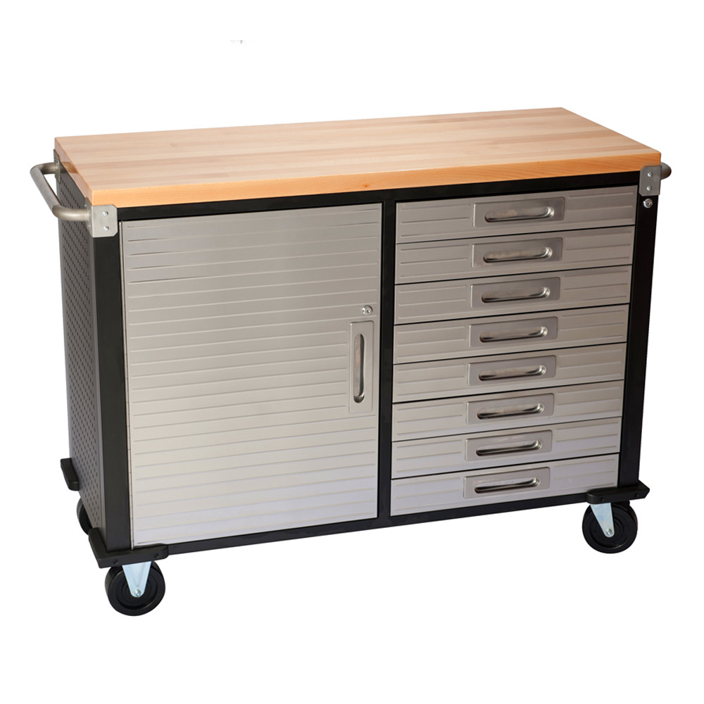 48 inch 8 Drawer Timber Top Roll Cabinet Sale from Just ...