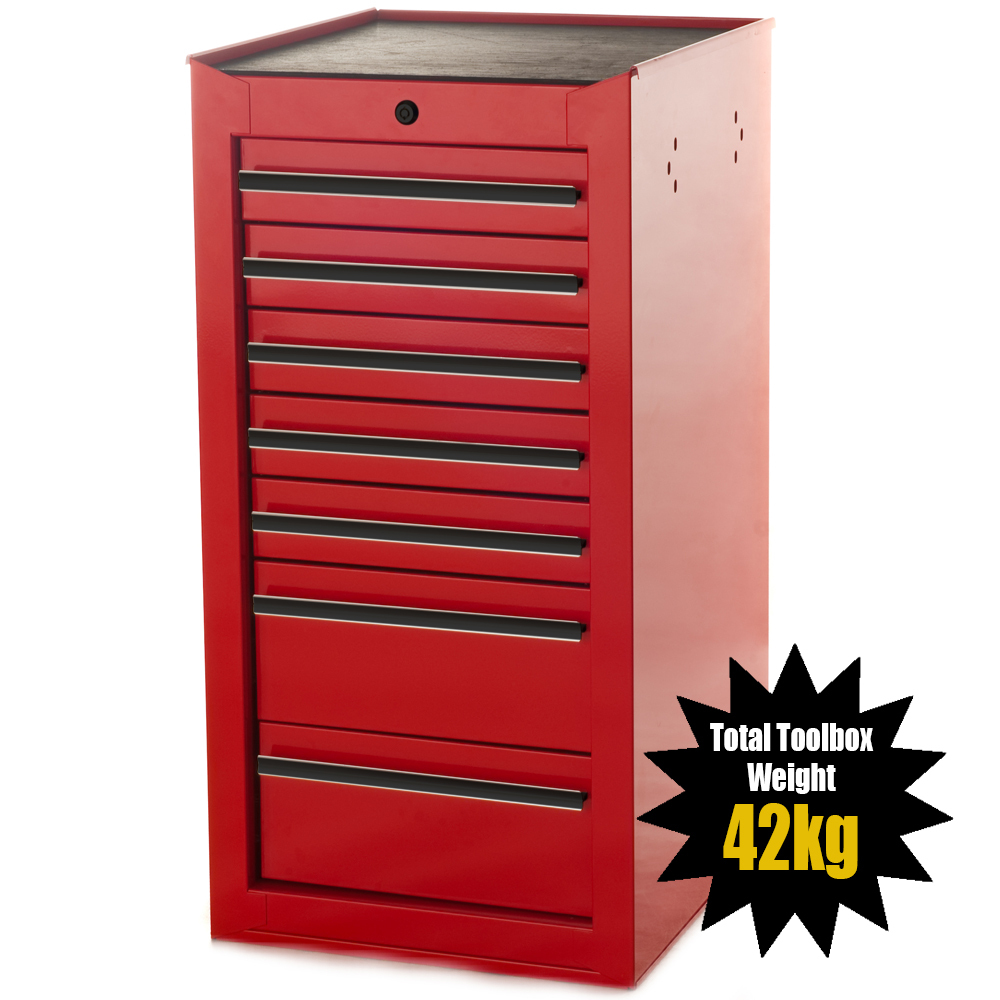 Purchase 7 Drawer Red Side Cabinet Toolbox Storage From Just