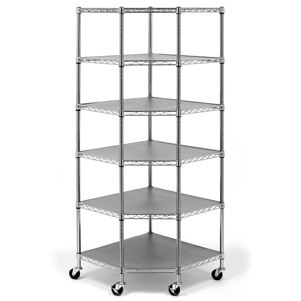 Corner Wire Rack Shelving, Garage Wire Shelving Systems
