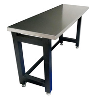 MAXIM HD 72 inch Stainless Steel Top Workbench Garage Work Bench Top Table Surface 1830mm x 630mm x 975mm 4 Legs (Available June 30, 2022)