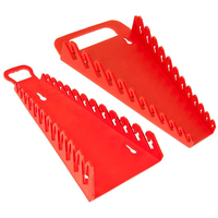 STEALTH 24 Tool Standard and Reverse Gripper Red Spanner Rack Combo 5015 5115