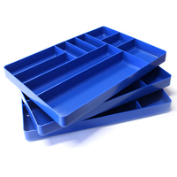 STEALTH Set of 3 x 10 Compartment Blue Tool Trays 5012
