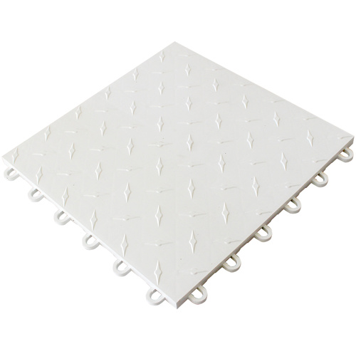 White Instant Floor Tile PI TILE 001 WT