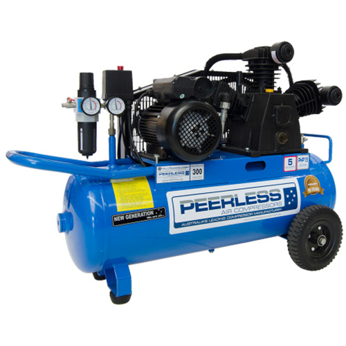 Peerless PHP15 High Pressure Belt Drive Air Compressor - 300LPM Free Air Delivery 00100