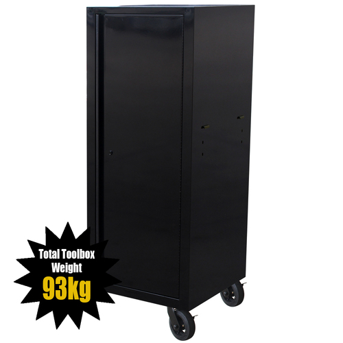 MAXIM 54”& 72"  Black Locker with 5 Drawers attaches to the Roll Cabinet