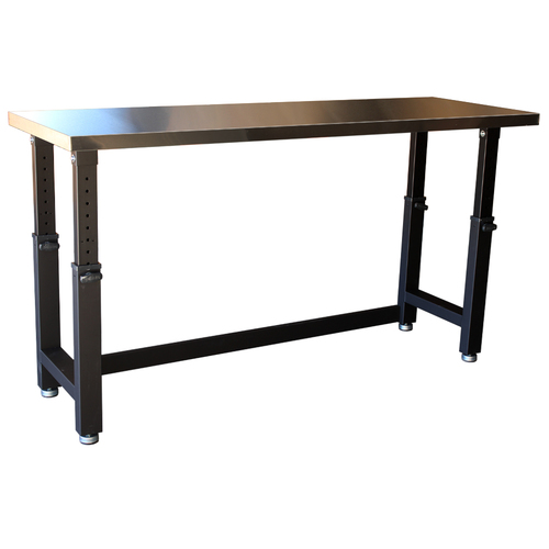 Maxim Hd 72 Inch Stainless Top, Rolling Garage Work Table Dimensions