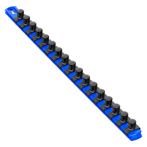 STEALTH 18" Socket Rail Blue with 1/2 inch Twist Lock Clips ST 8405